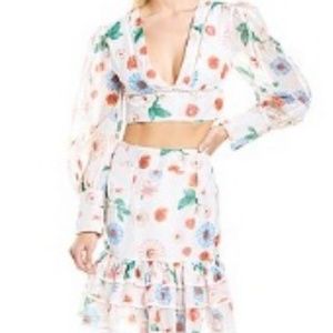 Matching floral set